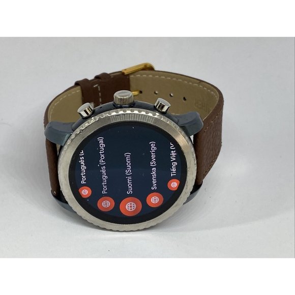 Fossil Gen 3 Authentic Genuine Smart Watch Custom Band FTW4004 CR444
